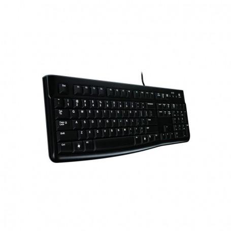 TECLADO CON CABLE PARA WINDOWS Y MAC K120 OEM LOGI