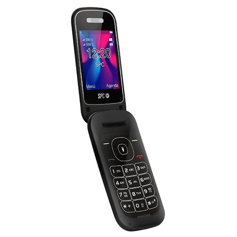 TELEFONO MOVIL SPC VELVET NEGRO | 2 4  | DUAL SIM