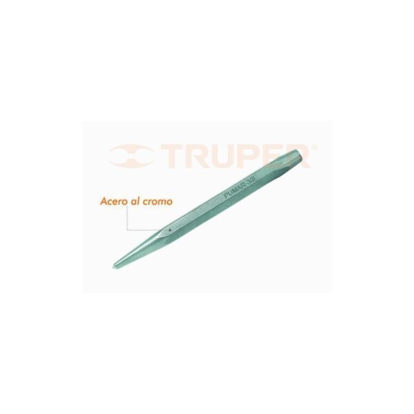 TRUPER EMBUTADOR ACERO CV 1/4-10 6cms