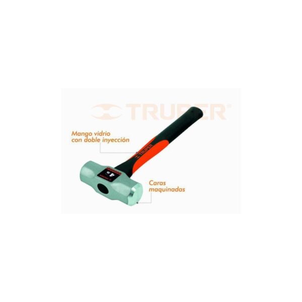 TRUPER MAZO OCTAGONAL 1 5Kgs MGO FIBRA VIDRIO