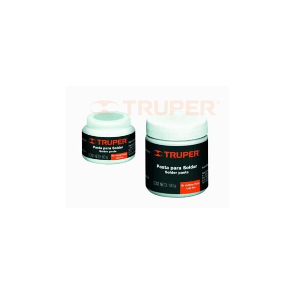 TRUPER PASTA P/SOLDAR ESTAÑO 60gramos