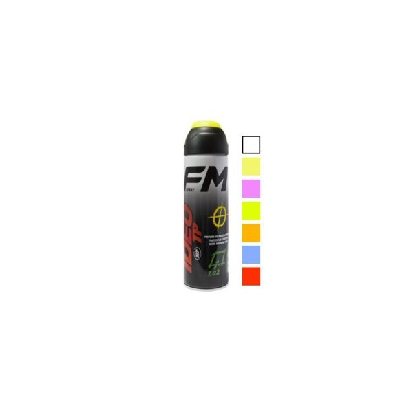 PINTURA SPRAY FLUOR TP AMARILLO OBRAS 650ML