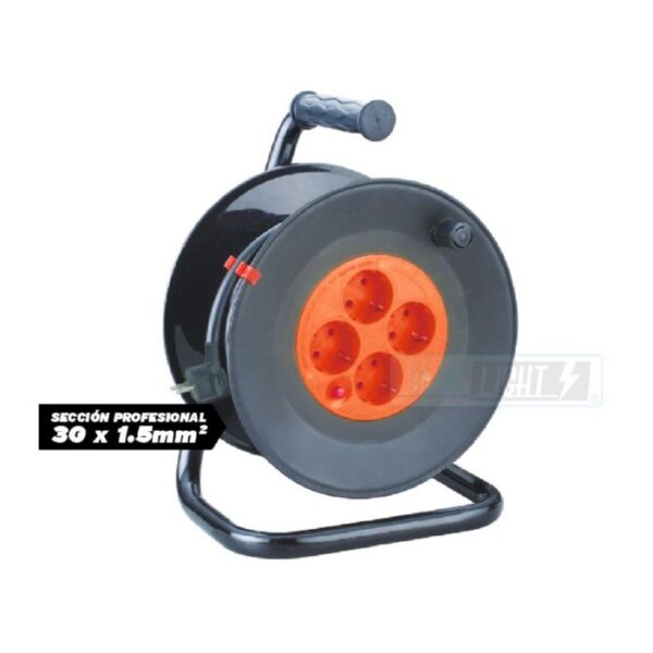 BLUELIGHT ENRROLLADOR 20M-3X1 5MM -3680W