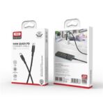 CABLE NBQ199 TIPO C 100W NEGRO 1 5MTR XO