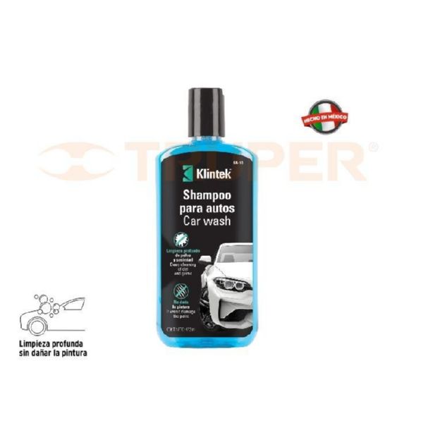 KLINTEK SHAMPOO SIN CERA AUTOS 473ml