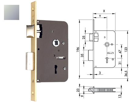 YALE - CERRADURA 652-60 HL