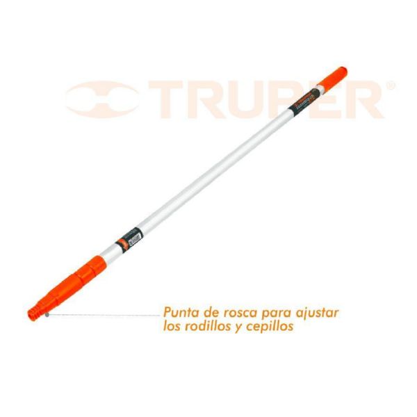 TRUPER EXTENSION ALUMINIO P/RODILLO 2Mts