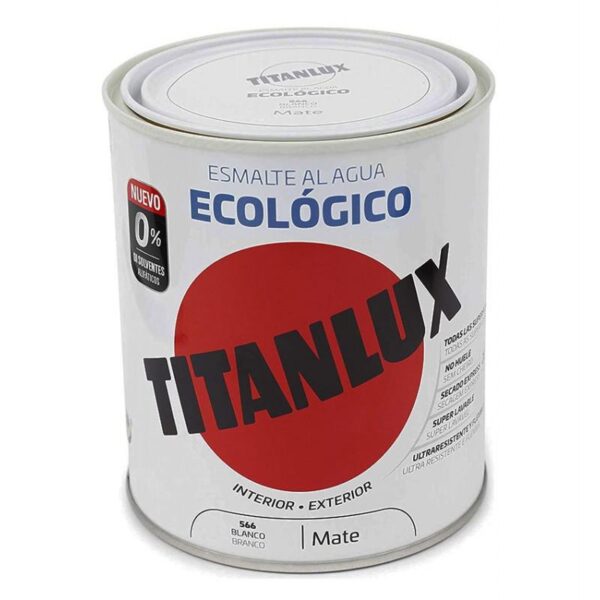 ESMALTE ECOLÓGICO MATE BLANCO 750ML - TITAN