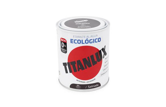 ESMALTE ECOLÓGICO SATINADO PARDO 750ML - TITAN