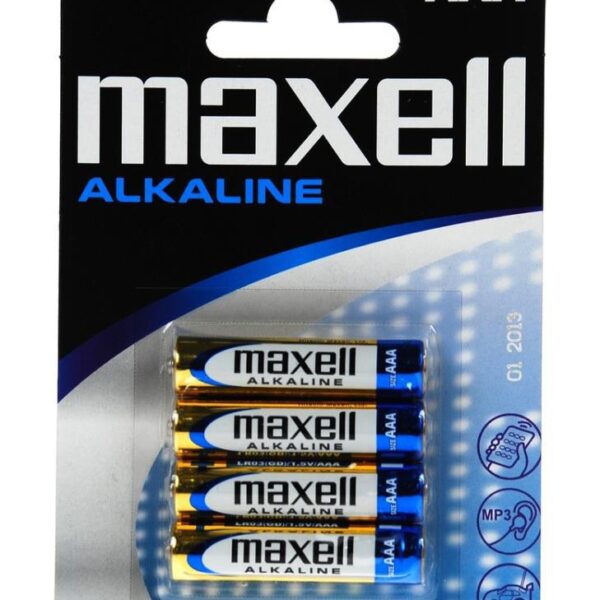 PILA POWER ALKALINA LR03 AAA 1 5V MAXELL