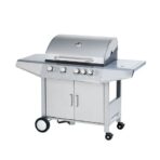 BARBACOA GAS INOX 5 FUEGOS MUVIP