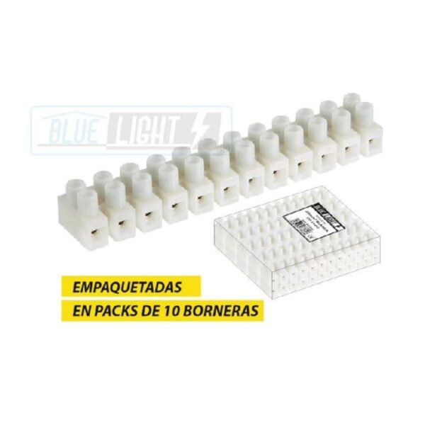 BLUELIGHT BORNERA TERMINAL NATURAL 10mm-10A-280V