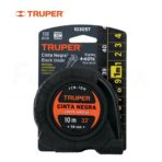 TRUPER FLEXOMETRO PRO 10M CINTA NEGRA ANTIGOLPES