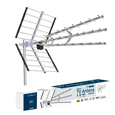 ANTENA UHF EXTERIOR TV 470-694 MHZ EDM