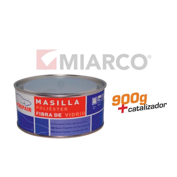 MIARCO MASILLA FIBRA VIDRIO 0 9Kg