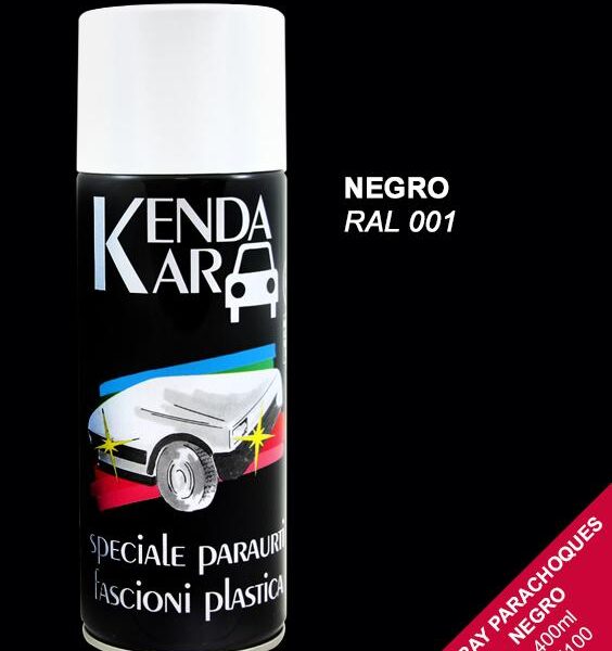 SPRAY PARACHOQUE NEGRO KENDA 400ML