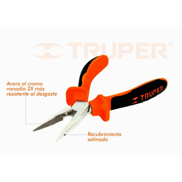 TRUPER EXPERT PINZA ELECTRICISTA 20cm MANGO C GRIP