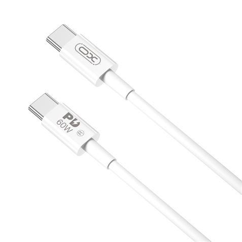 CABLE TIPO C A TIPO C 1 METRO NBQ190 BLANCO 60W XO