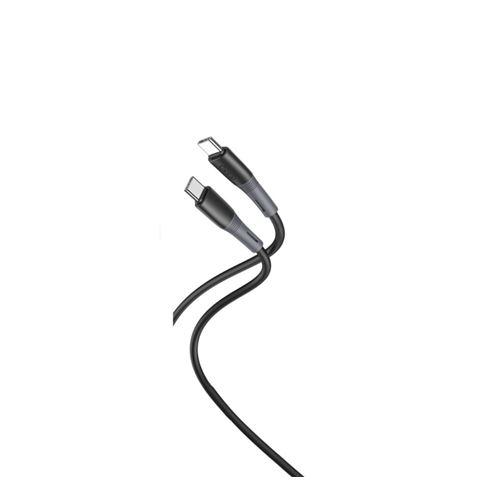 CABLE TIPO C A TIPO C 1 METRO NBQ226B NEGRO 60W XO