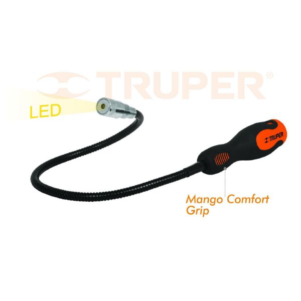 TRUPER IMAN TELESCOPICO C-LED 58cm 3Kg