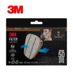3M FILTRO REPUESTO MASCARILLA A2 SERIE 6000