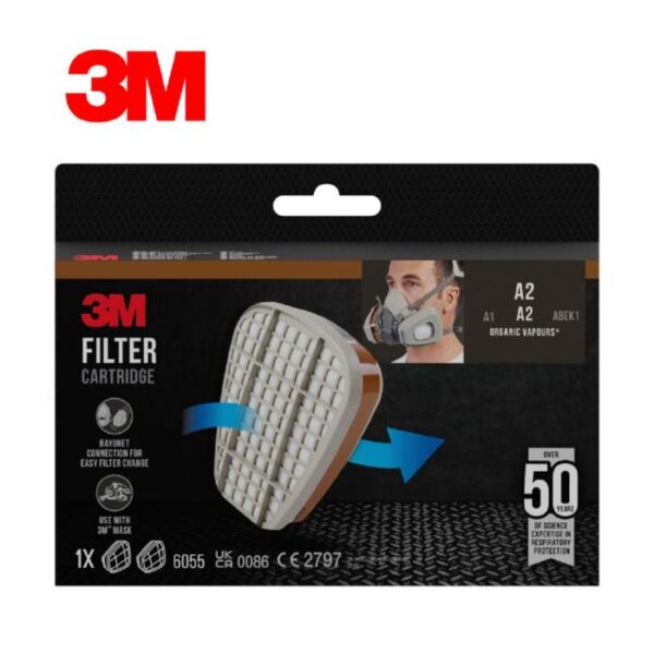 3M MASCARILLA KIT COMPLETO A2P2 SERIE 6200