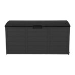 BAÚL RESINA 290 LITROS 112X49X54CM GRIS OSCURO SUN