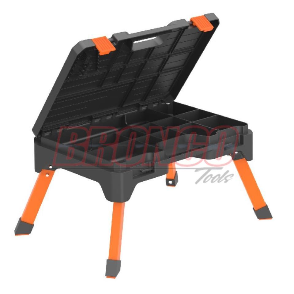 BRONCO TABURETE CAJA HERRAMIENTAS 42X32X9-150Kg