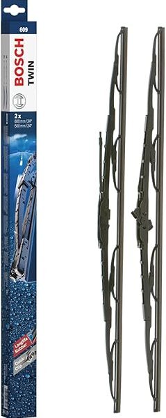 SET ESCOBILLAS TWIN 609 BOSCH 