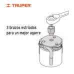 TRUPER LLAVE FILTRO ACEITE ESTRIA PROFESIONAL