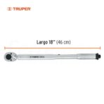 TRUPER TORQUIMETRO DADO 1/2' DE 27-204Nm ESTUCHE