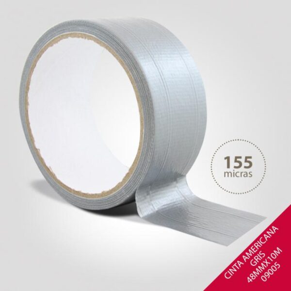 CINTA AMERICANA GRIS 48MMX10M