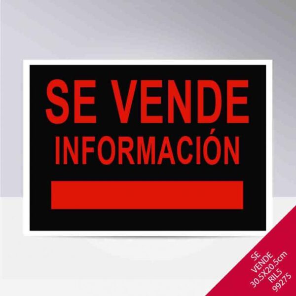 ROTULO  SE VENDE  305X205MM