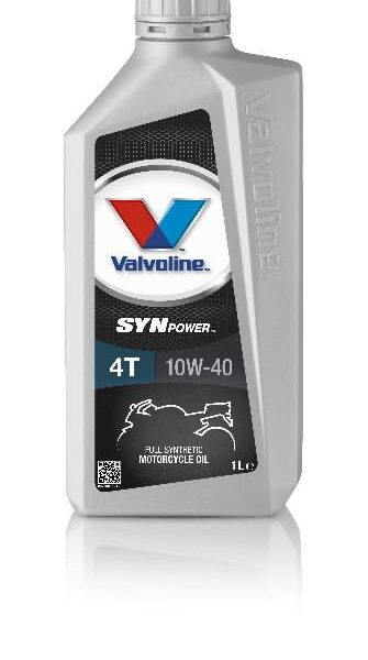 Aceite 4T SYNPOWER 10W40 1L  MOTO SINTET Valvoline