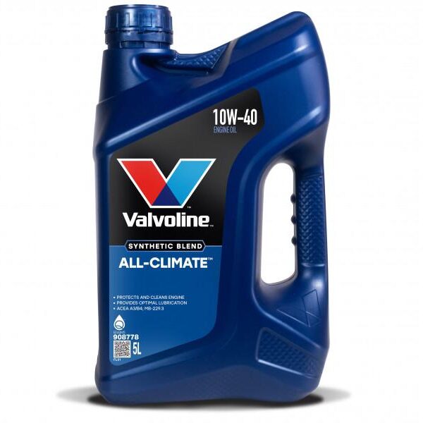 Aceite para todo clima 10W40 5L  Valvoline