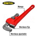 PRETUL LLAVE TUBO STILSON 14' 36cms