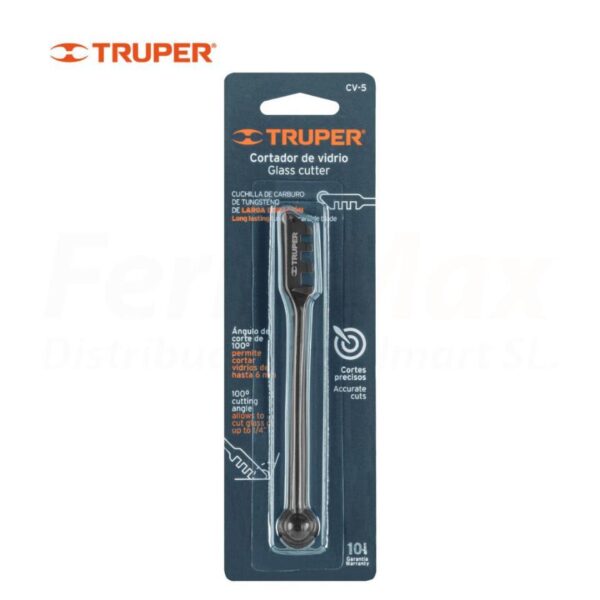 TRUPER CORTADOR VIDRIO 5 -12 5cm-6mm