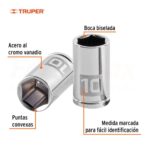 TRUPER DADO HEXAGONAL CROMO VANADIO 1-4x10mm