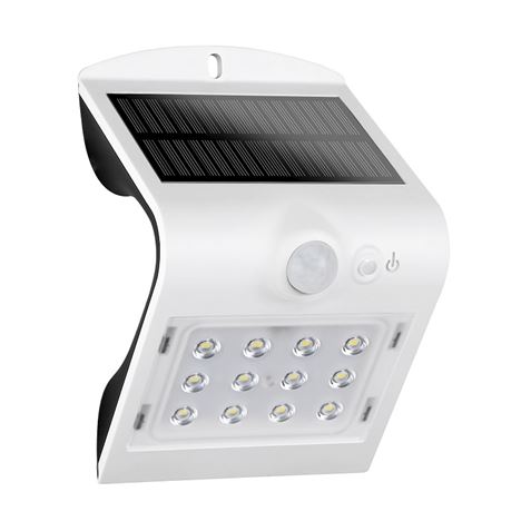 APLIQUE LED SOLAR 1 5W 220LM DOBLE ILUMINACIÓN BLA