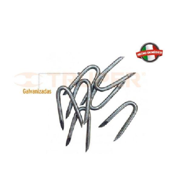 FIERO GRAPAS ALAMBRE PUAS GALVANIZADAS 1-1/4' 30mm