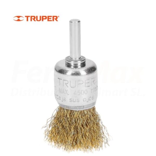TRUPER CEPILLO COPA ALAMBRE GRUESO 25mmX23mm