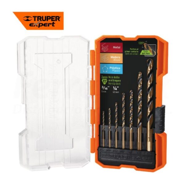 TRUPER EXPERT JUEGO BROCAS HSS 7pcs
