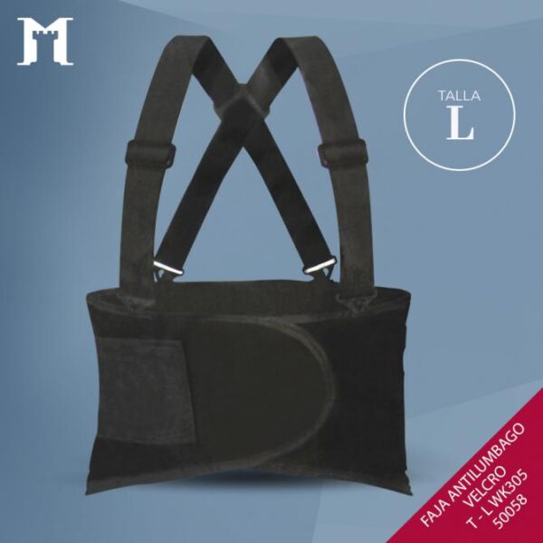 FAJA ANTILUMBAGO VELCRO T M WK305