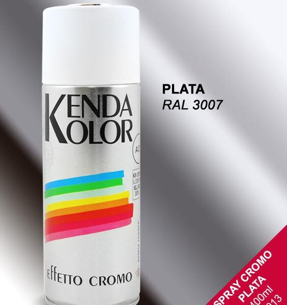 SPRAY CROMO PLATA KENDA 400ml SIN/0253007